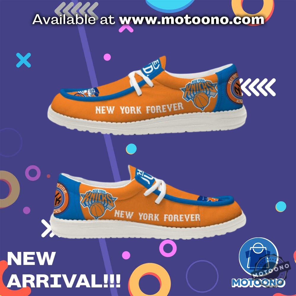 New York Knicks Nba Forever Hey Dude Shoes