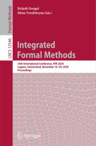 Integrated Formal Methods: 16th International Conference, IFM 2020, Lugano, Switzerland, November 16–20, 2020, Proceedings 1 Integrated Formal Methods: 16th International Conference, IFM 2020, Lugano, Switzerland, November 16–20, 2020, Proceedings